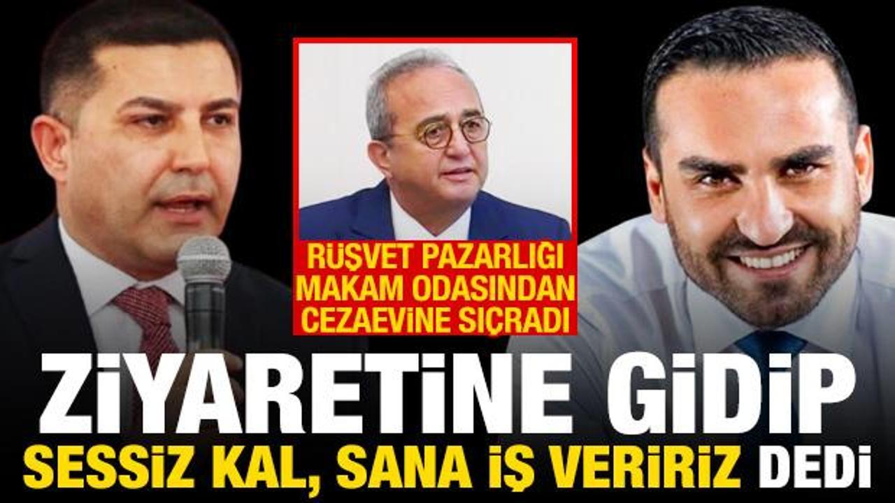 Kuşadası'ndaki r&uuml;şvet pazarlığı cezaevine sı&ccedil;radı: Sus, konuşma! Sana iş veririz