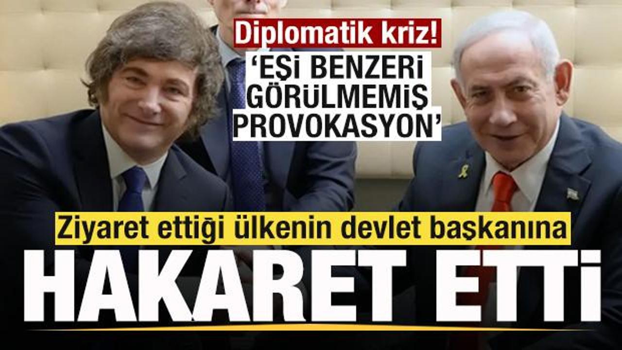 Se&ccedil;im &ouml;ncesi gittiği &uuml;lkenin devlet başkanına hakaret etti! Diplomatik krize neden oldu
