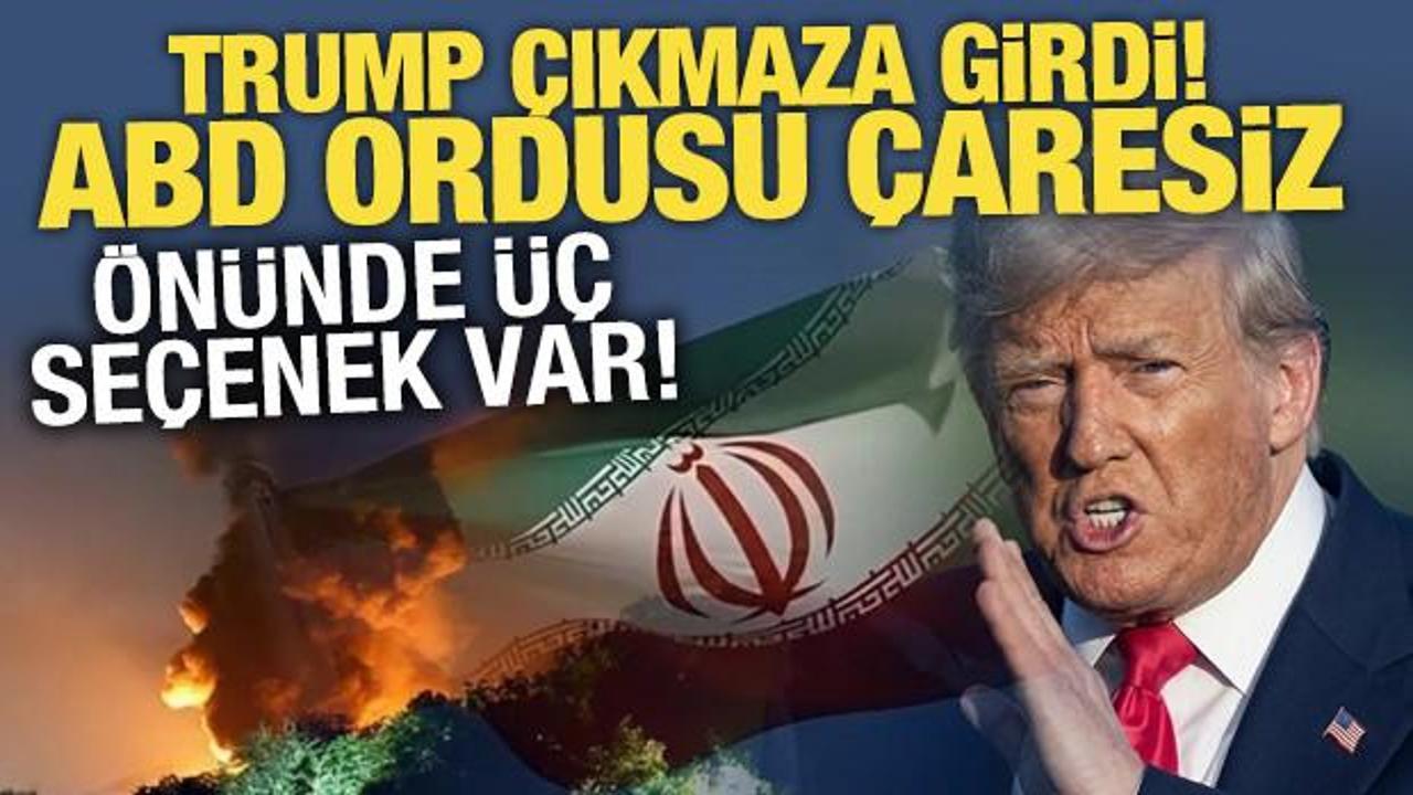 Trump İran'da &ccedil;ıkmazda! Savaş uzadı, maliyet b&uuml;y&uuml;d&uuml;, d&uuml;nyanın en b&uuml;y&uuml;k ordusu &ccedil;aresiz