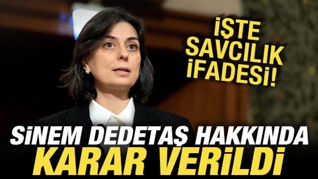 &Uuml;sk&uuml;dar Belediye Başkanı Sinem Dedetaş hakkında son dakika kararı