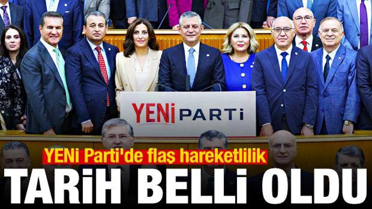 YENİ Parti'de &ouml;rg&uuml;tlenme başladı: İlk kurultay Ekim ayında