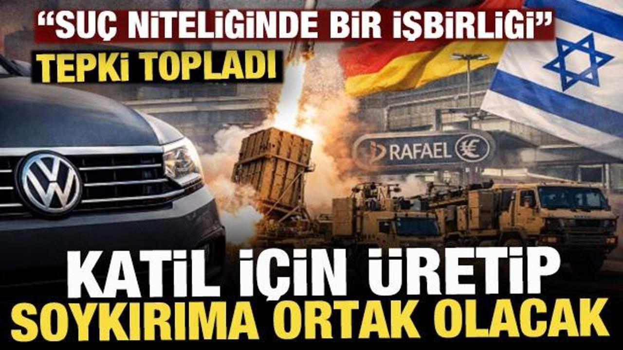 Almanlardan Volkswagen'in İsrailli Rafael ile &uuml;retim planına tepki