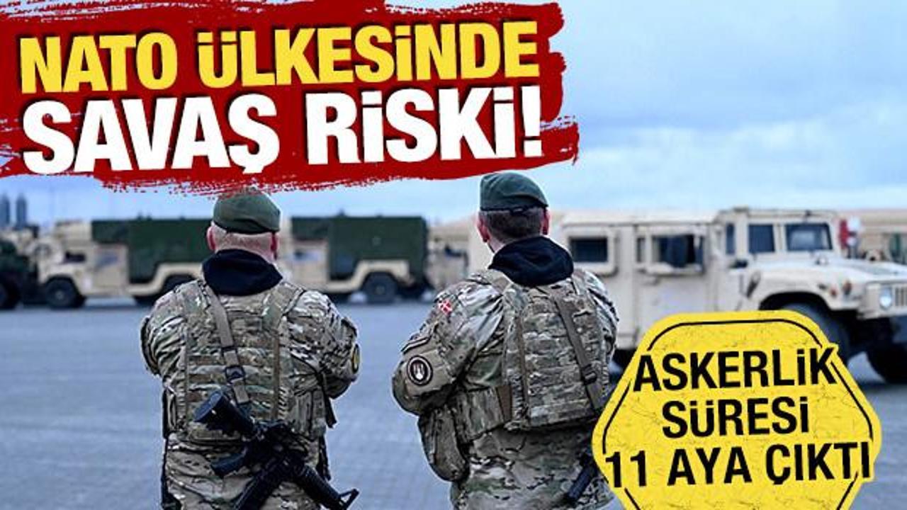 Avrupa ülkesinde yeni dönem! Askerlik süresi 11 aya çıktı