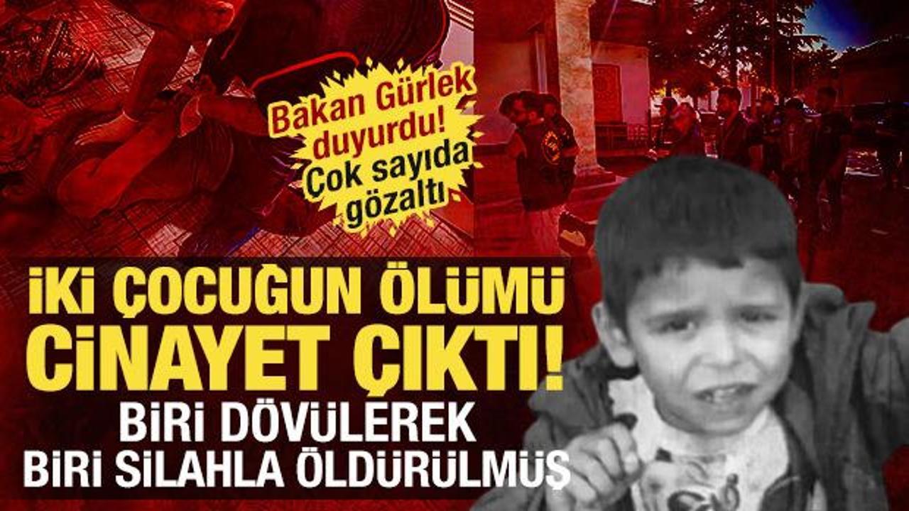 Bakan G&uuml;rlek a&ccedil;ıkladı: İki faili me&ccedil;hul cinayet daha aydınlatıldı!