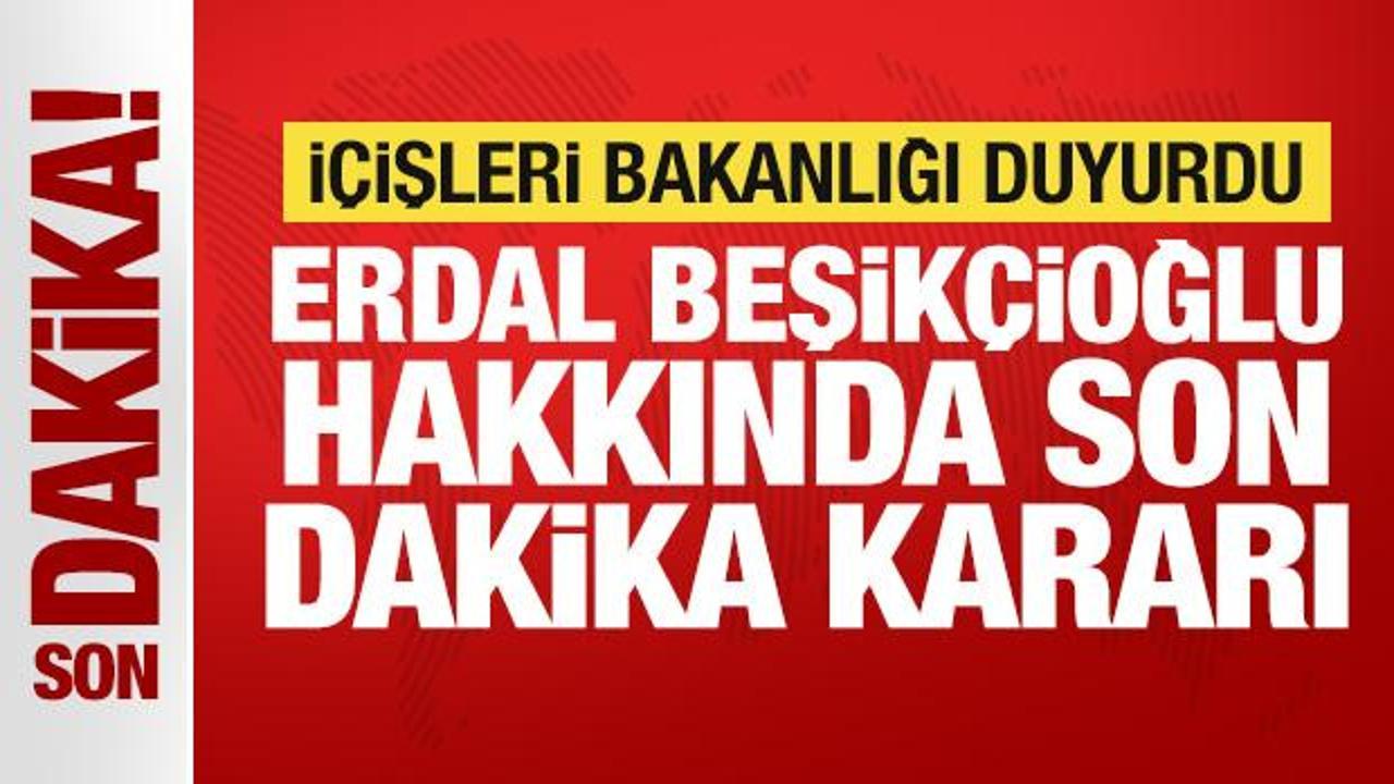 Son Dakika: Etimesgut Belediye Başkanı Erdal Beşikçioğlu görevden uzaklaştırıldı Son Dakika: Etimesgut Belediye Başkanı Erdal Beşikçioğlu görevden uzaklaştırıldı