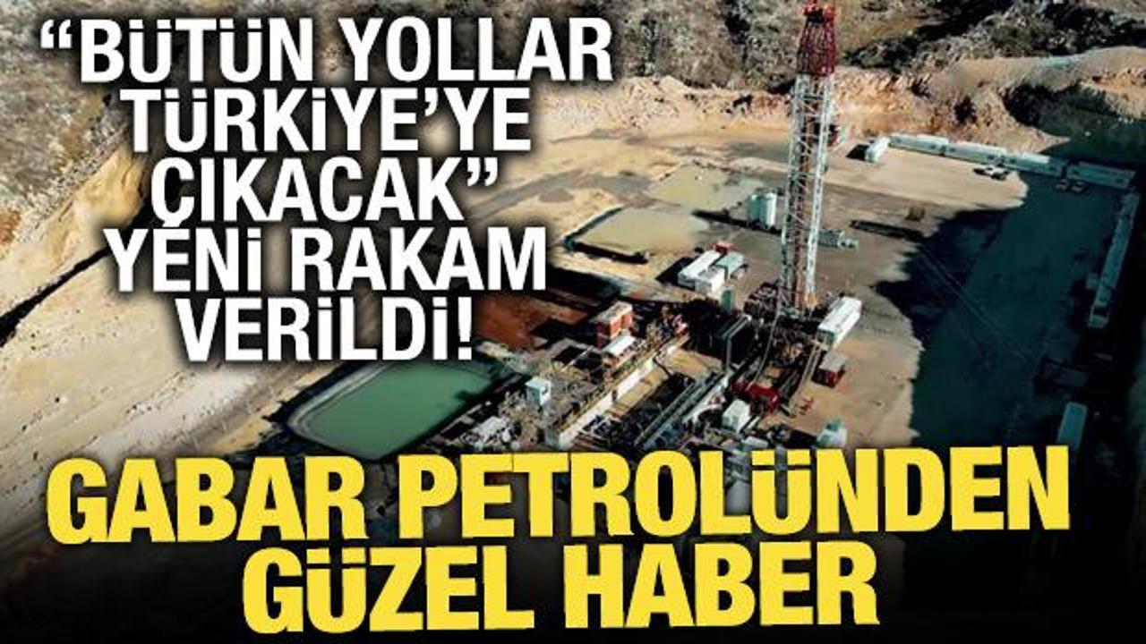 Gabar'da petrol &uuml;retim rekoru kırıldı! T&uuml;rkiye'nin depoları tamamen doldu