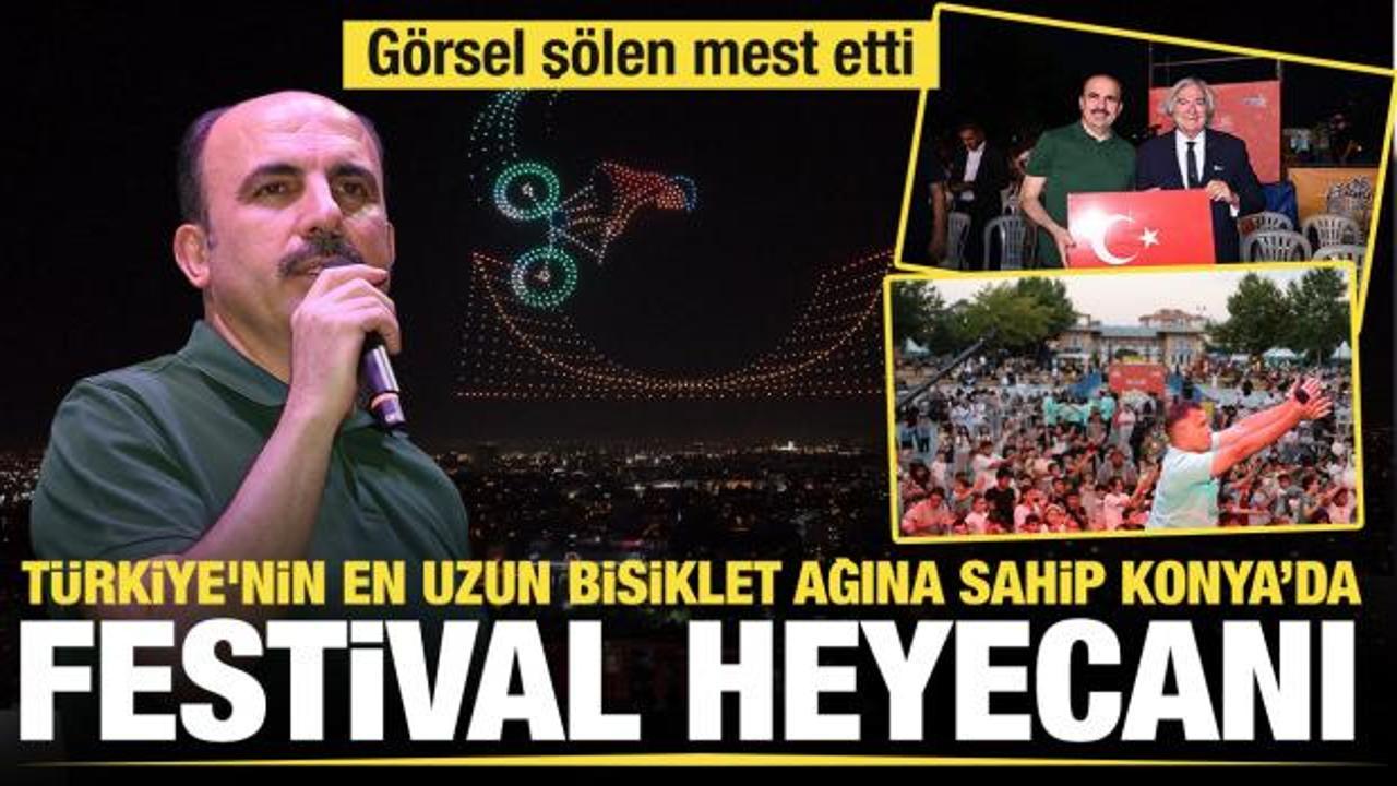 Konya Bisiklet Festivali’nin açılışı coşkuyla gerçekleşti Konya Bisiklet Festivali’nin açılışı coşkuyla gerçekleşti