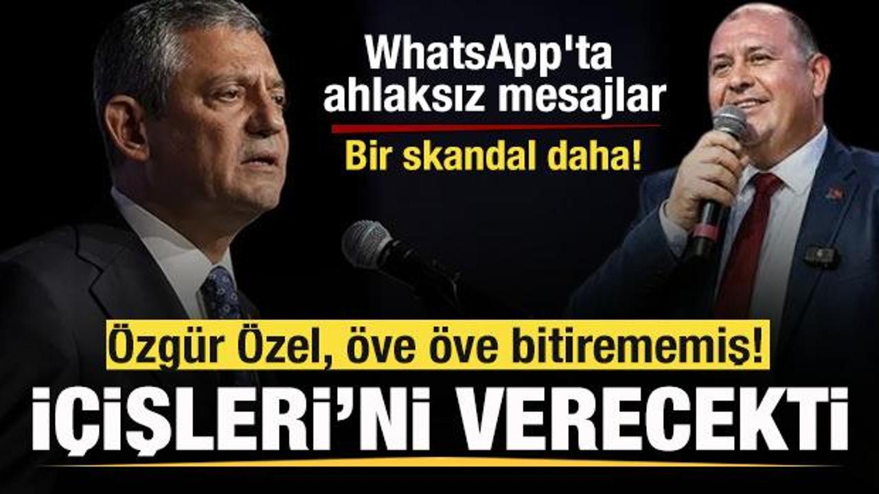 &Ouml;zg&uuml;r &Ouml;zel, İ&ccedil;işleri'ni İlkay &Ccedil;i&ccedil;ek'e verecekti! WhatsApp'ta ahlaksız mesajlar