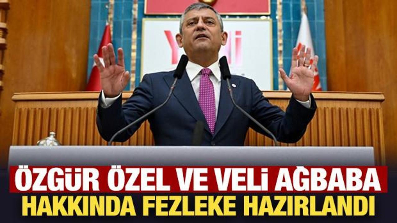 &Ouml;zg&uuml;r &Ouml;zel ve Veli Ağbaba hakkında fezleke: Dokunulmazlıklarının kaldırılması istendi