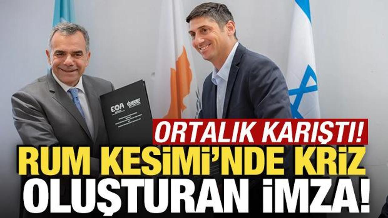 GKRY ve İsrail anlaştı! Rumlar tepki gösterdi GKRY ve İsrail anlaştı! Rumlar tepki gösterdi