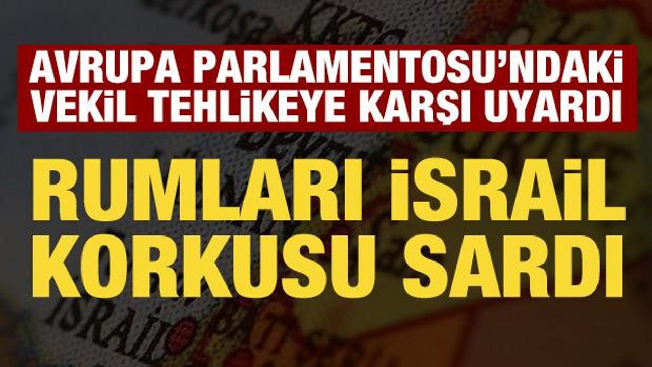 Rumları İsrail korkusu sardı: AP'deki vekil tehlikeye karşı uyardı