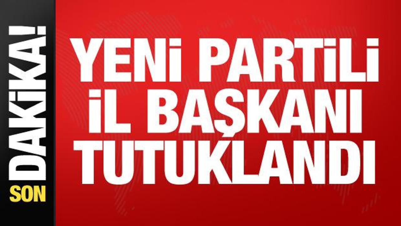 Son dakika: Yeni Parti Manisa İl Başkanı İlksen Özalper tutuklandı Son dakika: Yeni Parti Manisa İl Başkanı İlksen Özalper tutuklandı