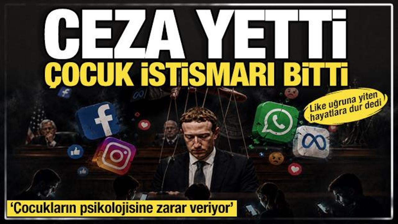 Sosyal medya devi Meta &ccedil;ocukların ruh sağlığını bozuyor: Ceza 1 milyar dolara yaklaştı