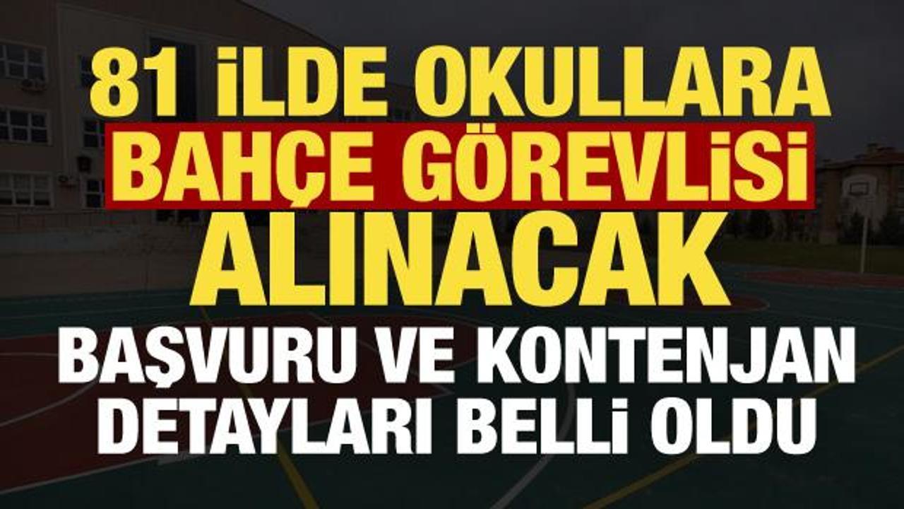 81 ilde 30 bin kişi istihdam edilecek! Kontenjanlar belli oldu