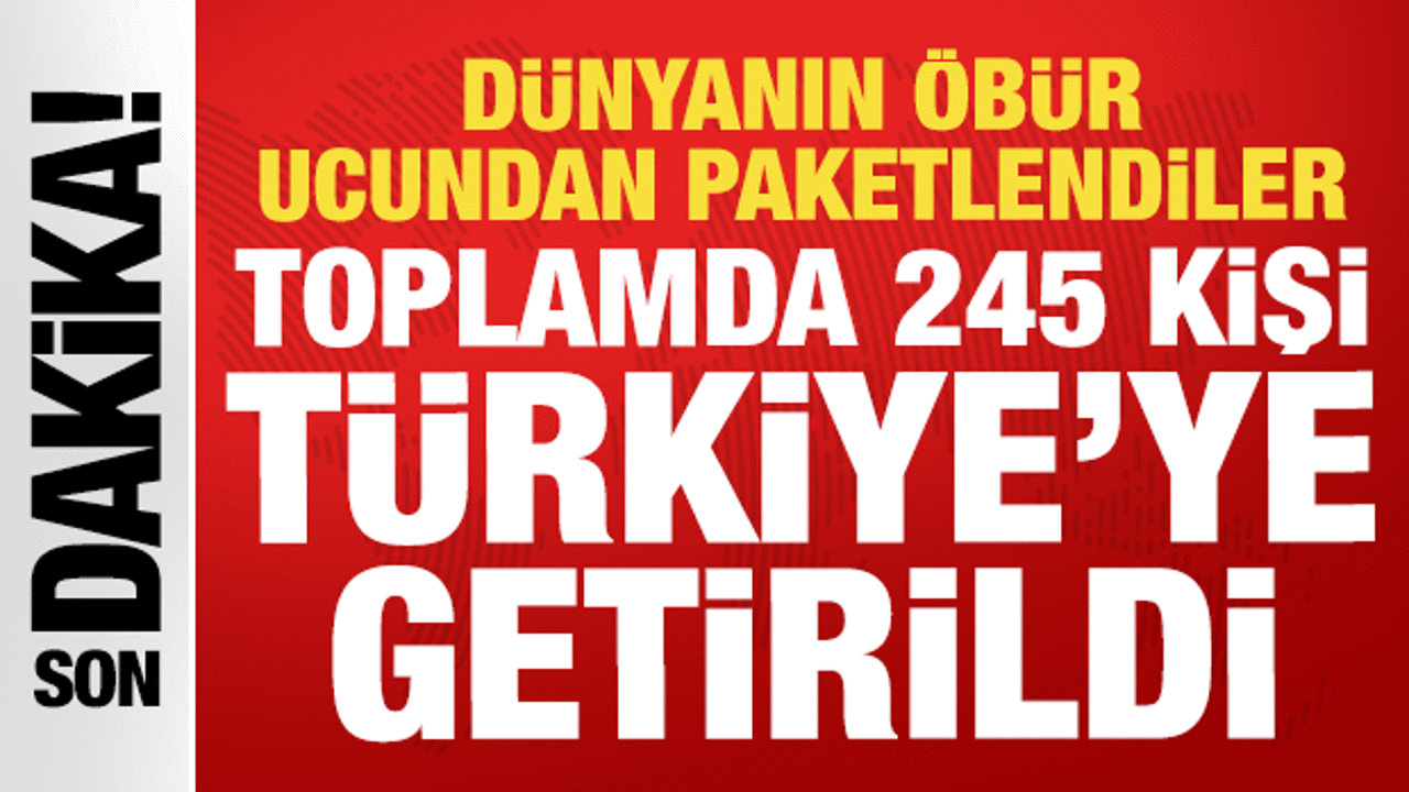 Bakan G&uuml;rlek: 2026'da 245 su&ccedil;lu T&uuml;rkiye'ye iade edildi