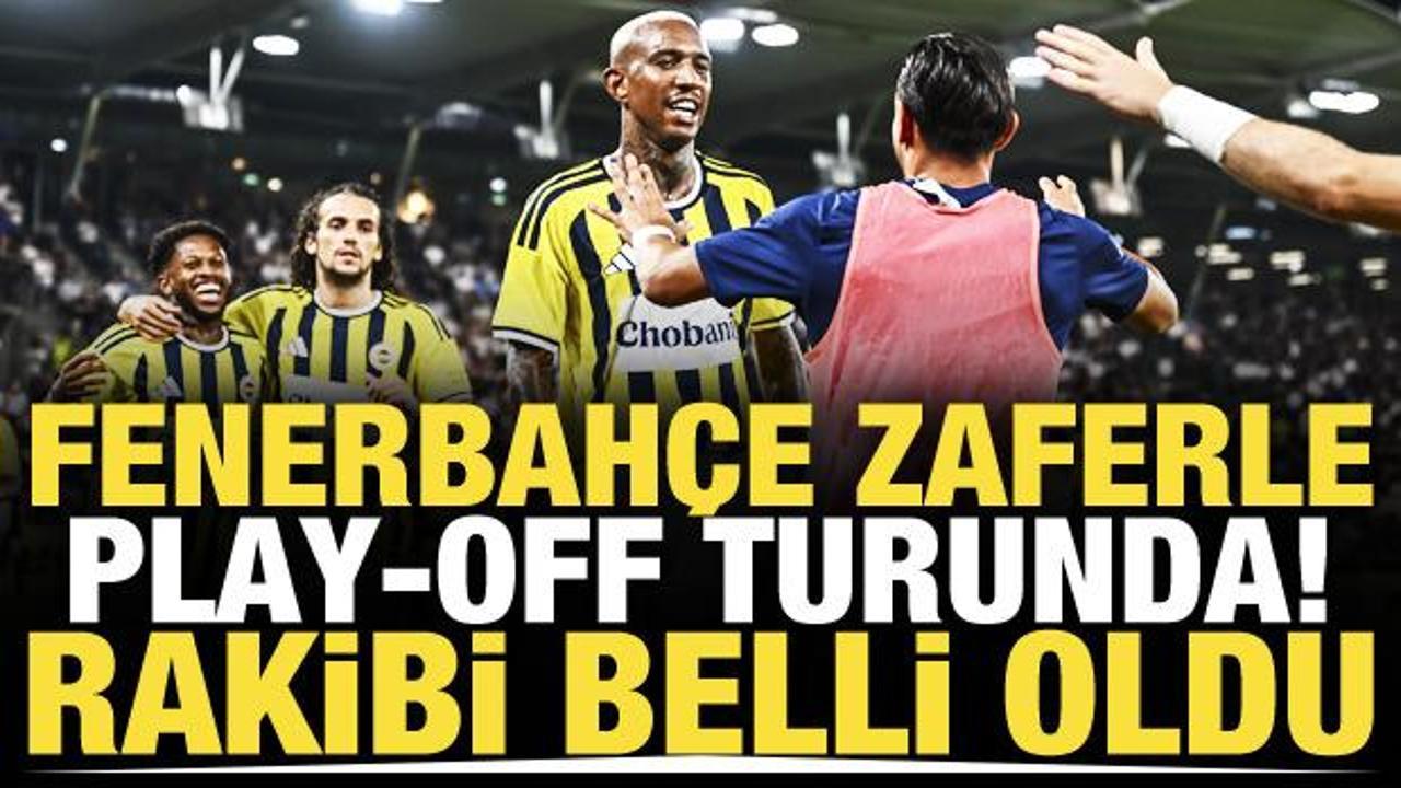 Devler Ligi'ne 1 adım kaldı! Fenerbah&ccedil;e zaferle play-off turunda