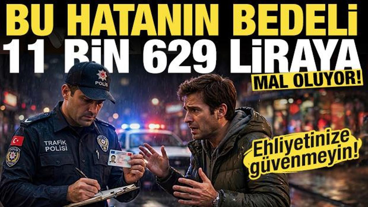 Ehliyetiniz yetmeyebilir! Ruhsattaki ifadeye g&uuml;venmeyin! 11 bin 629 liraya mal oluyor...