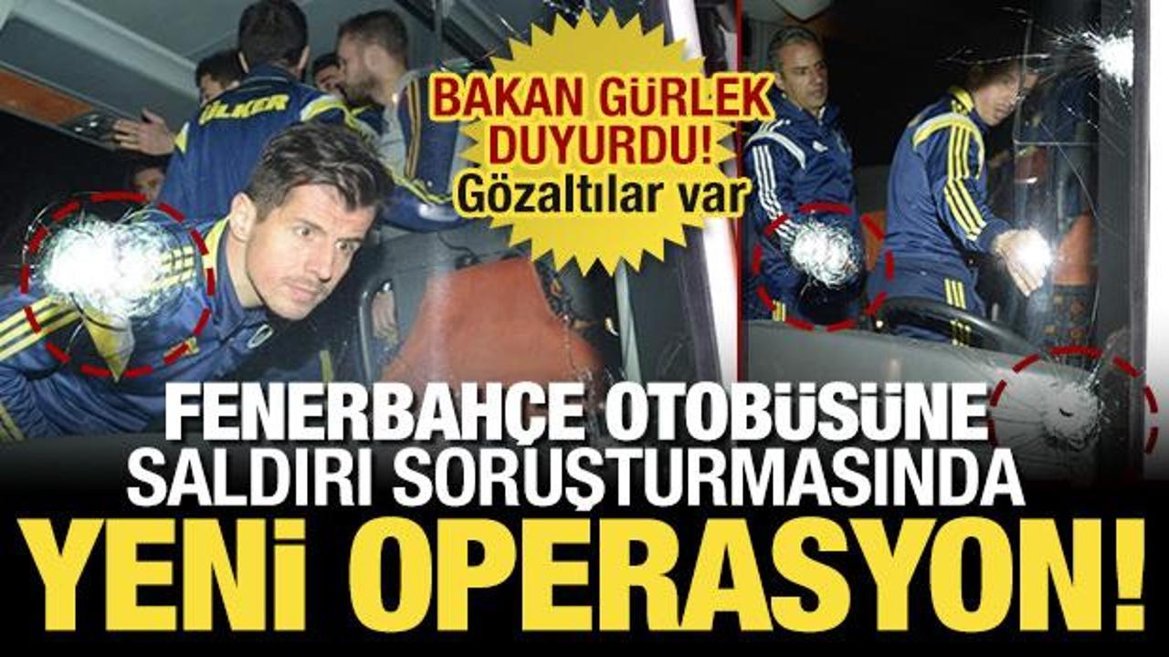 Fenerbah&ccedil;e otob&uuml;s&uuml;ne saldırı soruşturmasında yeni gelişme: 5 ş&uuml;pheli yakalandı!