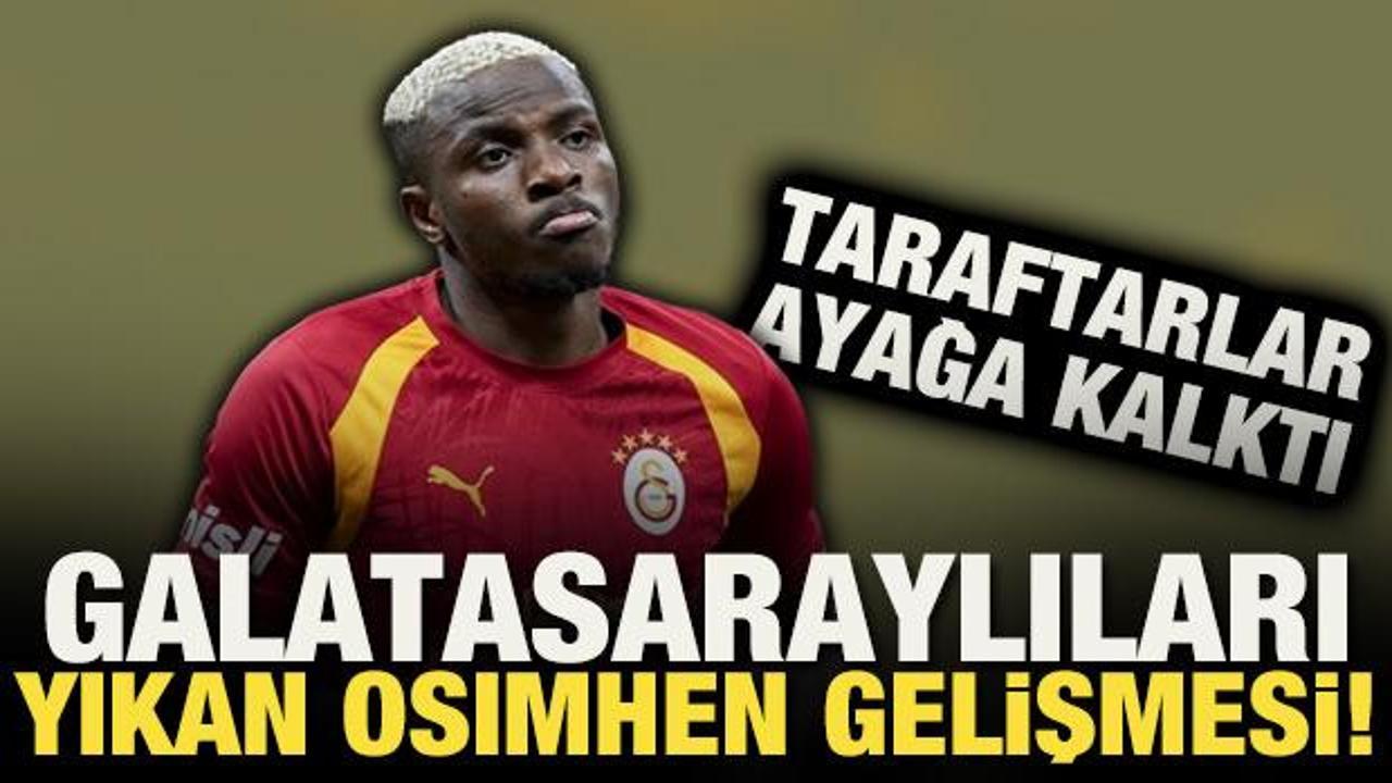 Galatasaraylıları yıkacak Victor Osimhen iddiası! Duyanlar inanamadı