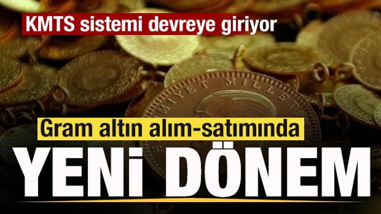 Gram altın alım-satımında yeni d&ouml;nem! KMTS sistemi devreye giriyor