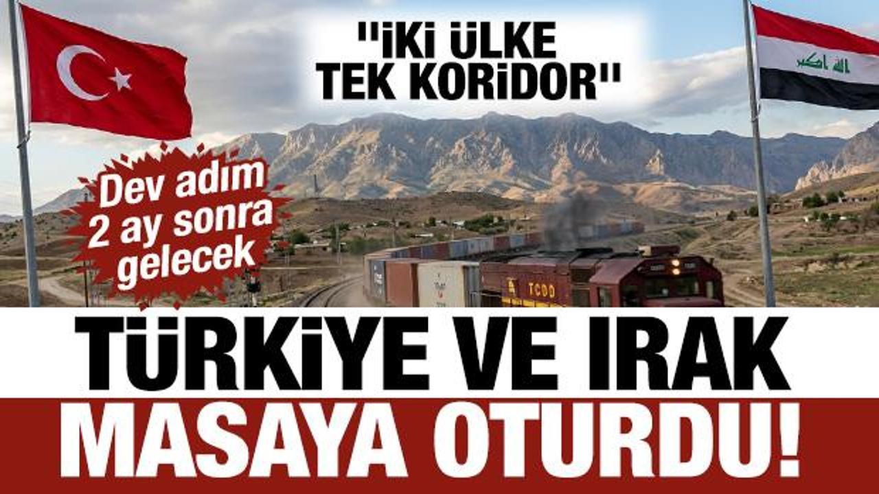 "İki &Uuml;lke, Tek Koridor" anlayışıyla dev hamle: T&uuml;rkiye ve Irak masaya oturdu!
