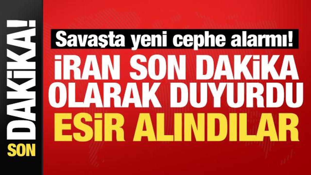 İran&rsquo;dan savaşla ilgili şoke eden a&ccedil;ıklama: 3 pilotu Katar esir aldı