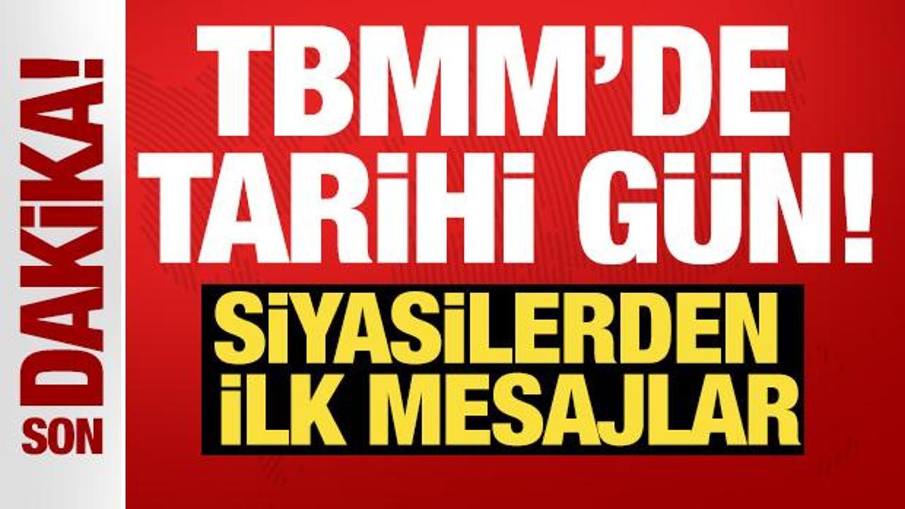 TBMM'de tarihi g&uuml;n! Ter&ouml;rs&uuml;z T&uuml;rkiye yasası kabul edildi: Siyasilerden ilk a&ccedil;ıklamalar