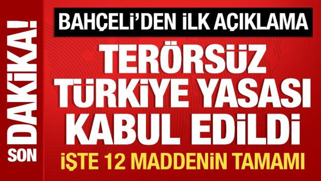 Son Dakika: Ter&ouml;rs&uuml;z T&uuml;rkiye yasası Meclis'te kabul edildi: İşte 12 maddenin tamamı