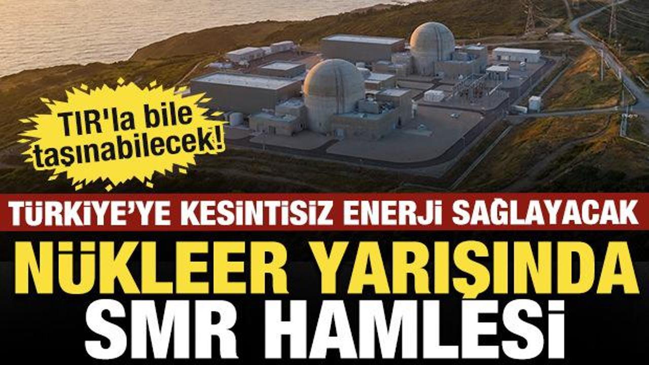 TIR'la bile taşınabilecek! Kesintisiz enerji sağlayacak: N&uuml;kleer yarışında SMR hamlesi