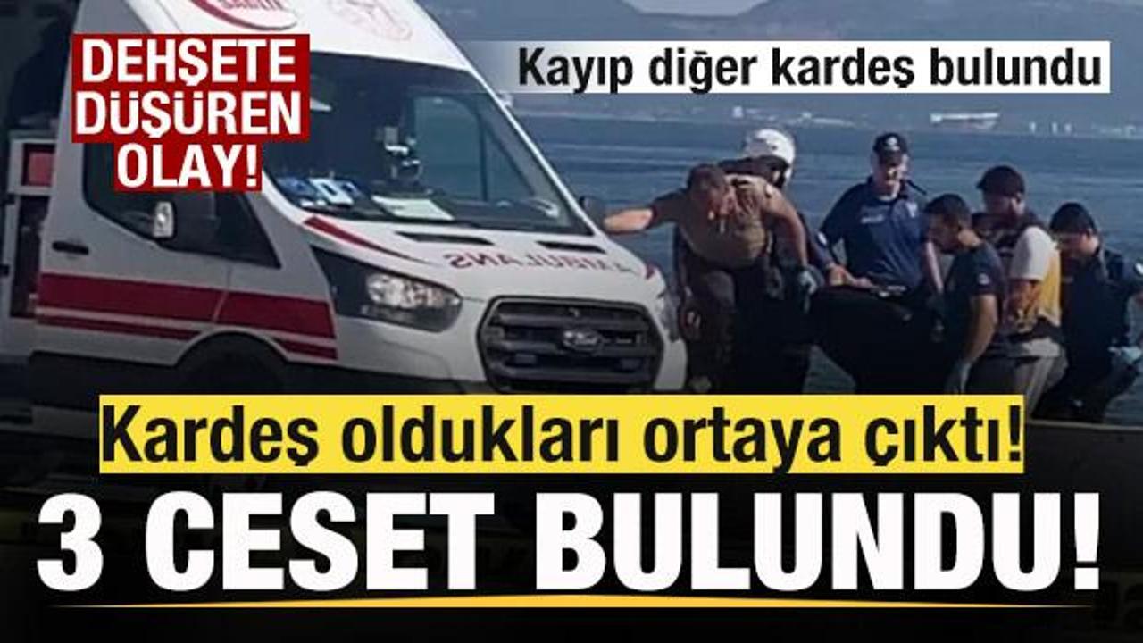 3 cansız beden bulundu! Kardeş oldukları ortaya &ccedil;ıktı! Kayıp diğer kardeş bulundu