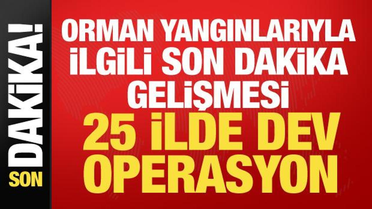 Bakan G&uuml;rlek a&ccedil;ıkladı: 73 orman yangını i&ccedil;in soruşturma başlatıldı
