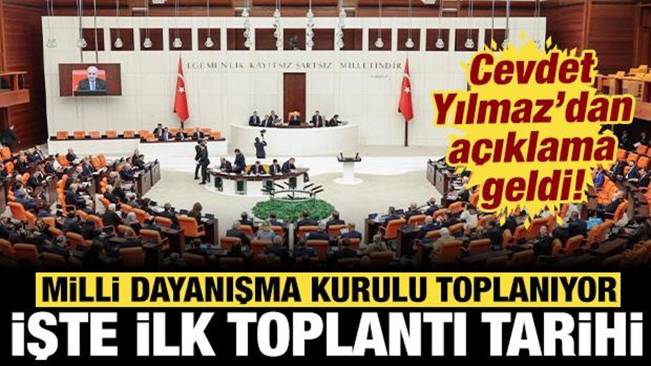 Cevdet Yılmaz duyurdu: Ter&ouml;rs&uuml;z T&uuml;rkiye kurulunun ilk toplantı tarihi belli oldu!