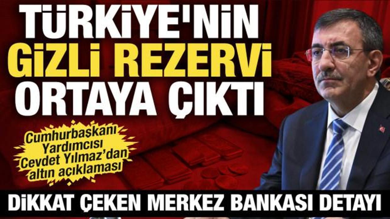 Cevdet Yılmaz'dan yastık altı a&ccedil;ıklaması: T&uuml;rkiye'nin gizli rezervi ortaya &ccedil;ıktı