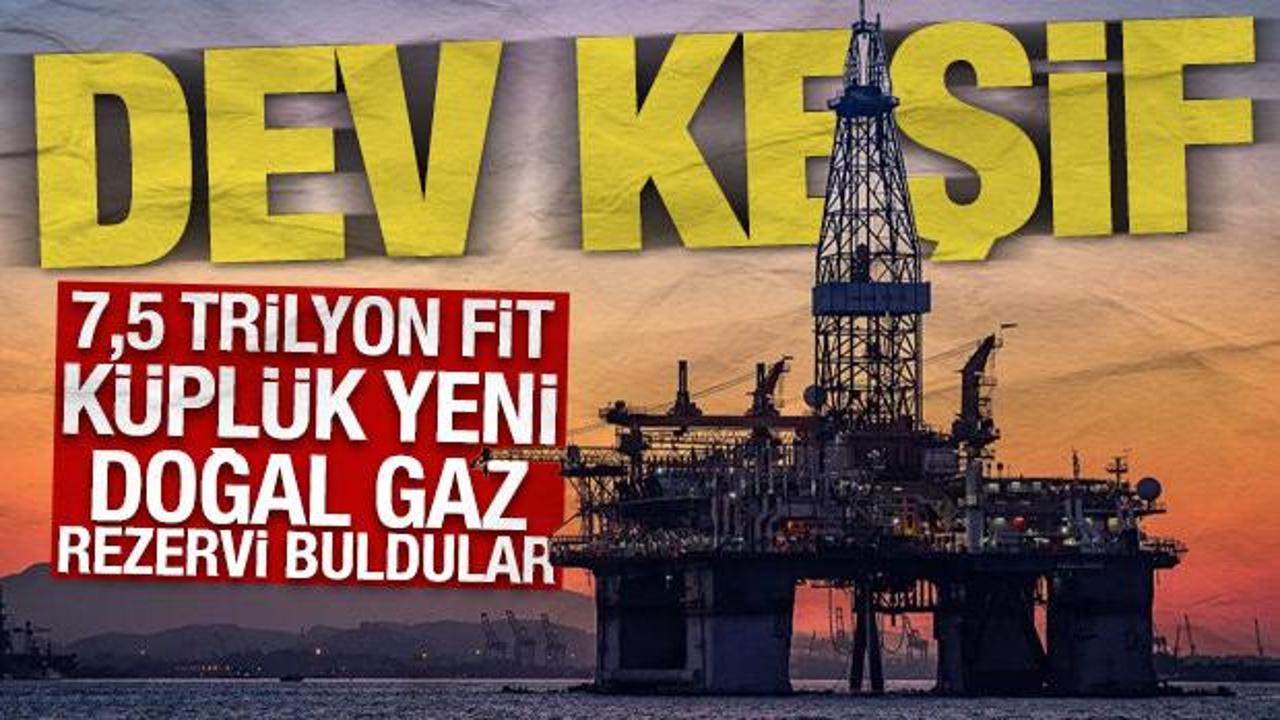 İran&rsquo;dan dev doğal gaz keşfi: 7,5 trilyon fit k&uuml;pl&uuml;k rezerv!