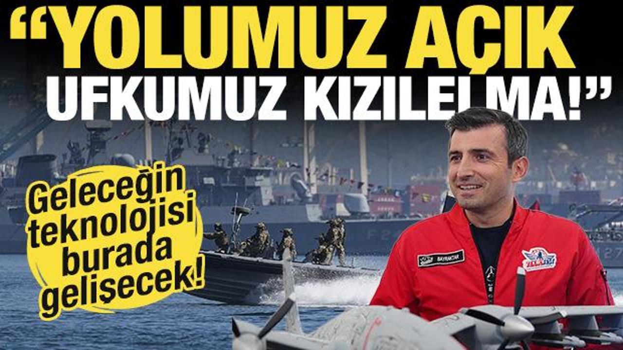 Son Dakika: Mavi Vatan kapılarını a&ccedil;tı! Sel&ccedil;uk Bayraktar: Yolumuz a&ccedil;ık, ufkumuz KIZILELMA!