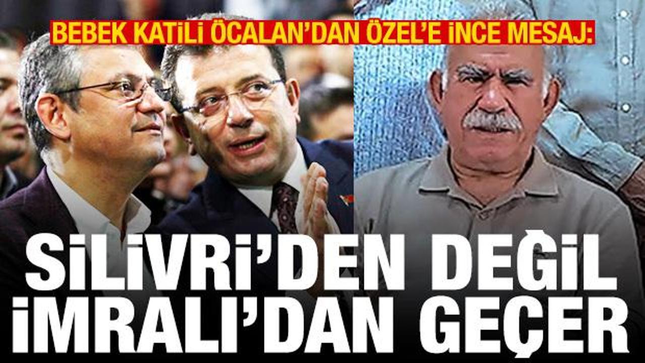 Ter&ouml;ristbaşı &Ouml;calan'dan &Ouml;zel'e ince mesaj: Silivri'den değil, İmralı'dan ge&ccedil;er