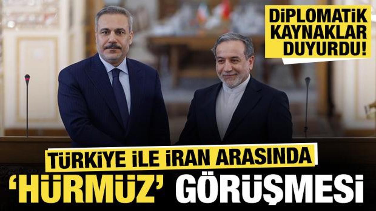 T&uuml;rkiye ile İran arasında 'H&uuml;rm&uuml;z Boğazı' g&ouml;r&uuml;şmesi: Fidan, Arak&ccedil;i ile telefonda konuştu