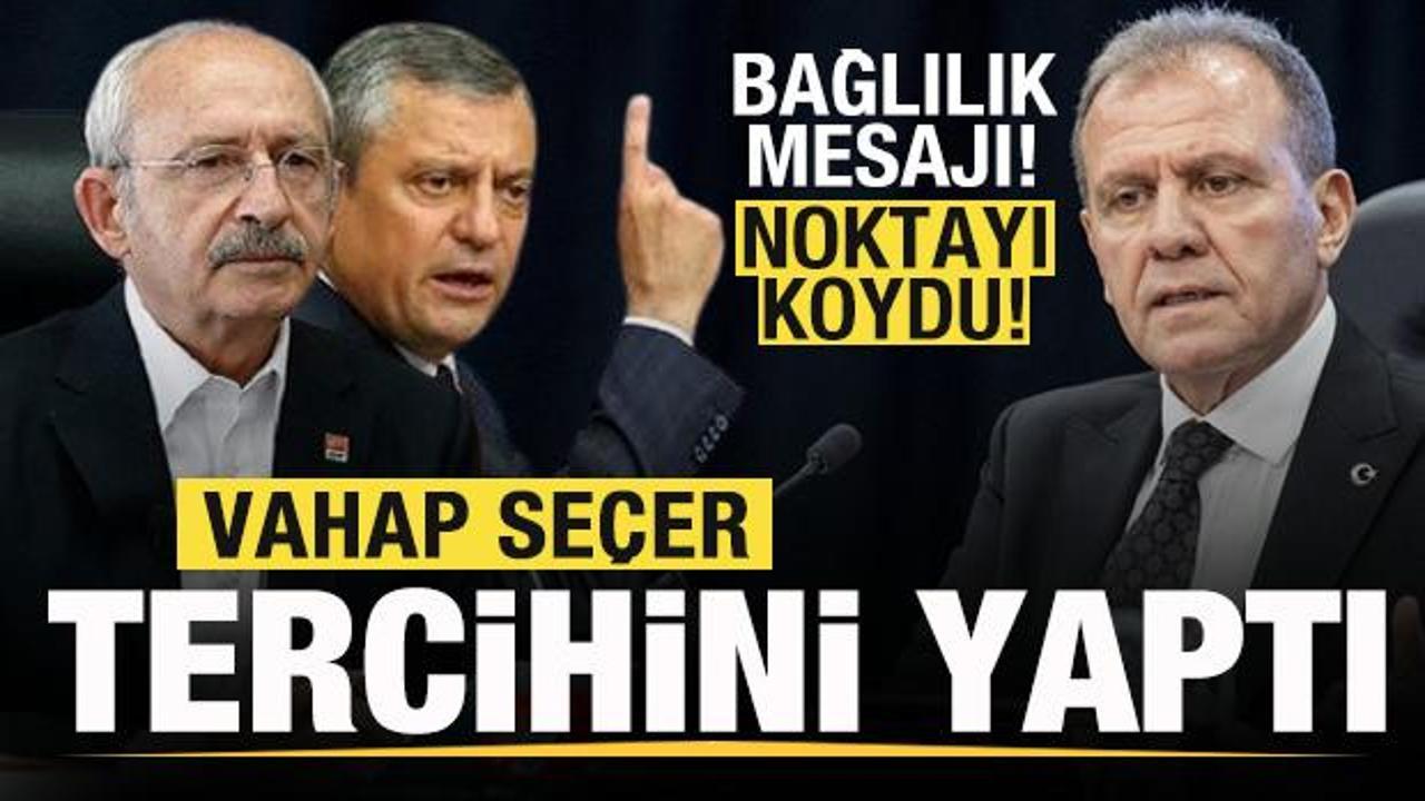 Vahap Se&ccedil;er tercihini yaptı! CHP mi, Yeni Parti mi? Noktayı koydu