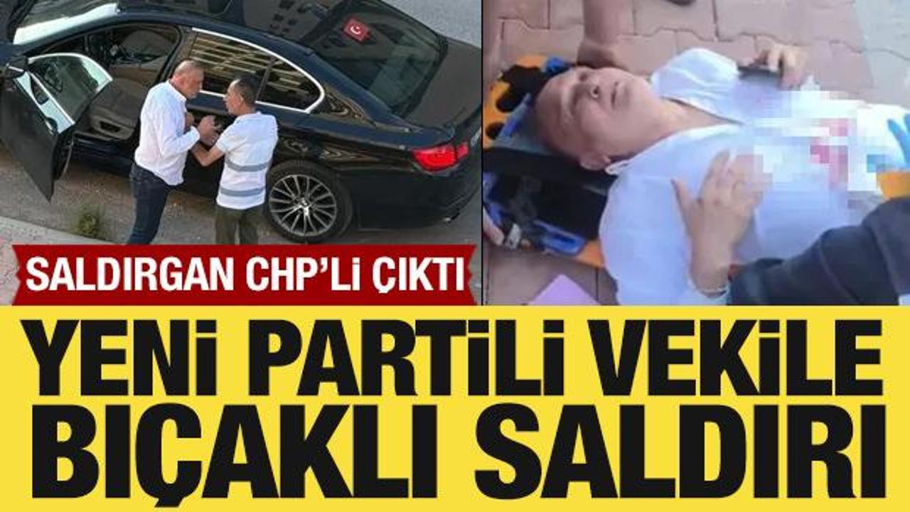 Yeni Parti Gaziantep Milletvekili Melih Meri&ccedil;'e bı&ccedil;aklı saldırı: Saldırgan CHP'li &ccedil;ıktı