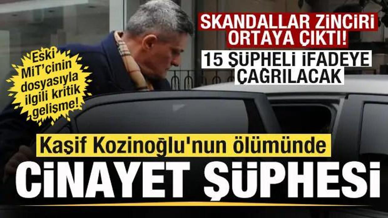 15 yıl sonra yeniden a&ccedil;ılıyor! Kaşif Kozinoğlu'nun &ouml;l&uuml;m&uuml;nde cinayet ş&uuml;phesi!