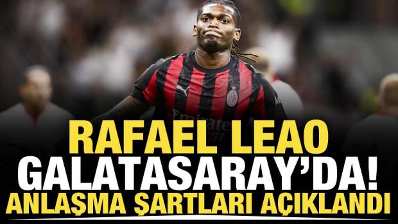 Anlaşma tamam! Rafael Leao Galatasaray'da