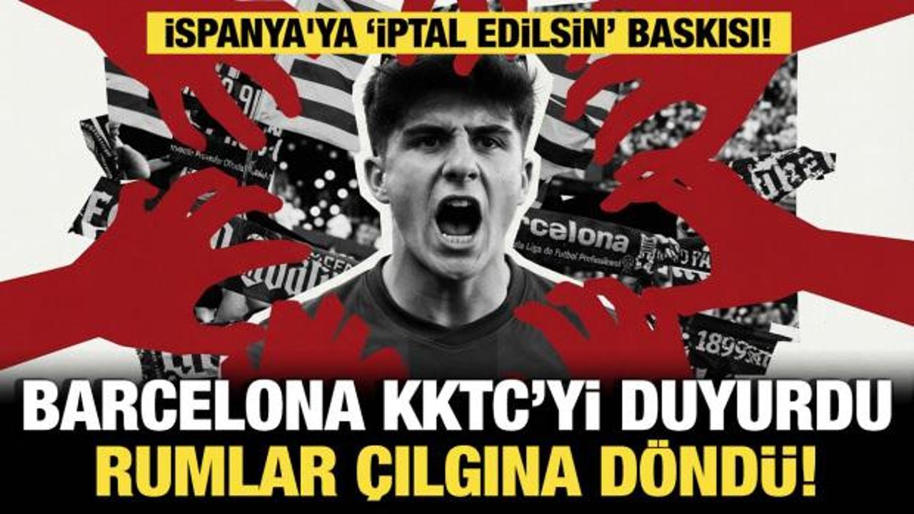 Barcelona KKTC&rsquo;yi duyurdu, Rumlar &ccedil;ılgına d&ouml;nd&uuml;!