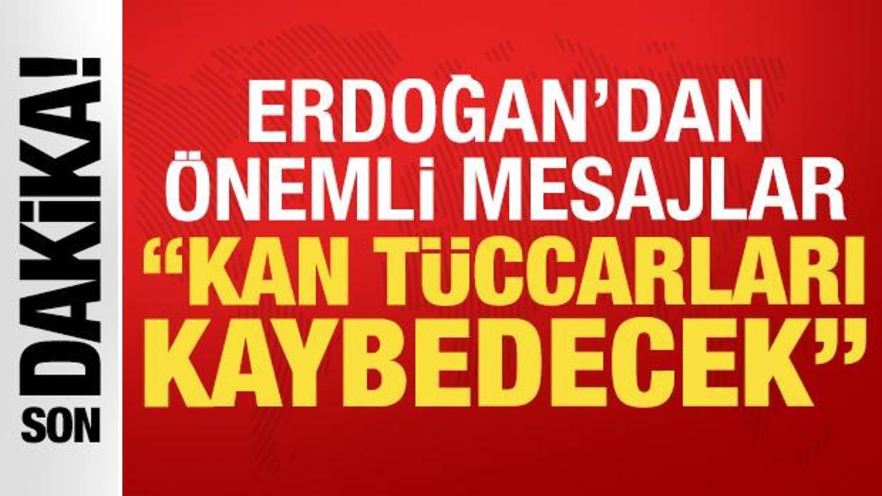 Cumhurbaşkanı Erdoğan'dan Ahlat'ta Ter&ouml;rs&uuml;z T&uuml;rkiye mesajı: 'Kan t&uuml;ccarları kaybedecek'