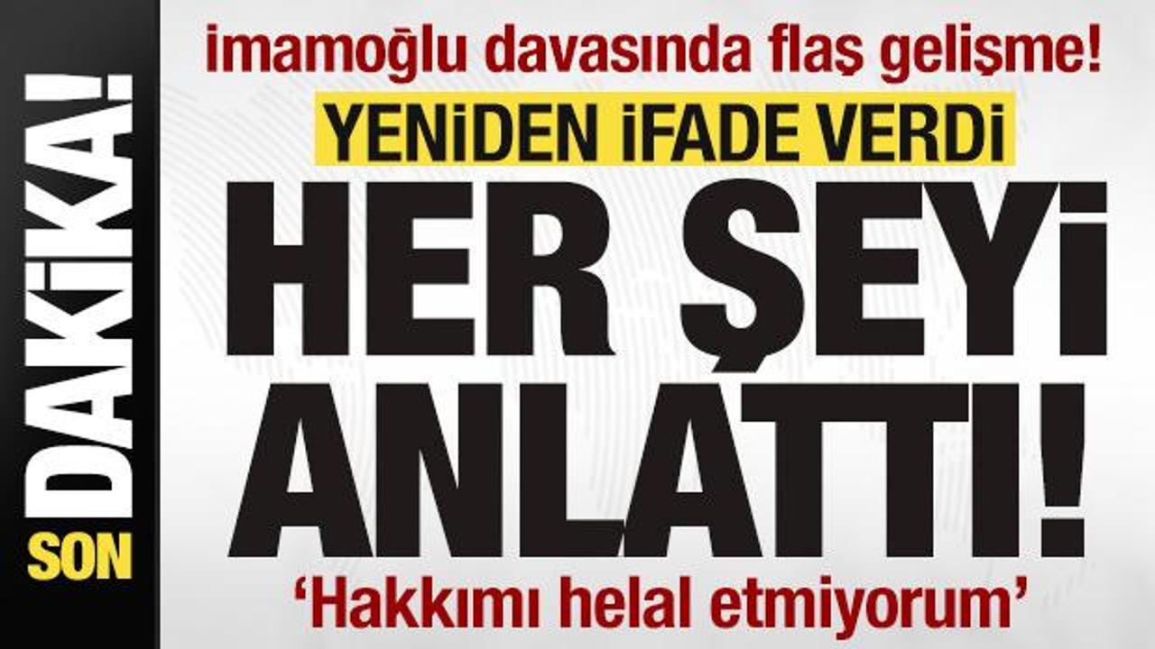 İmamoğlu davasında &ccedil;arpıcı ifade! Muzaffer Beyaz her şeyi anlattı: Hakkımı helal etmiyorum