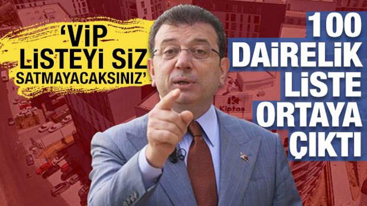İmamoğlu davasında &ccedil;arpıcı itiraf: Kiptaş&rsquo;taki 100 dairelik VIP liste ortaya &ccedil;ıktı