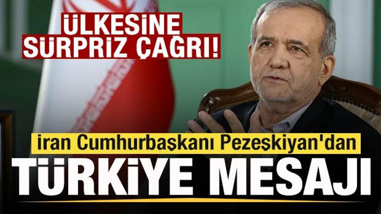 Pezeşkiyan'dan T&uuml;rkiye mesajı! Devlet televizyonunda &uuml;lkesine s&uuml;rpriz &ccedil;ağrı