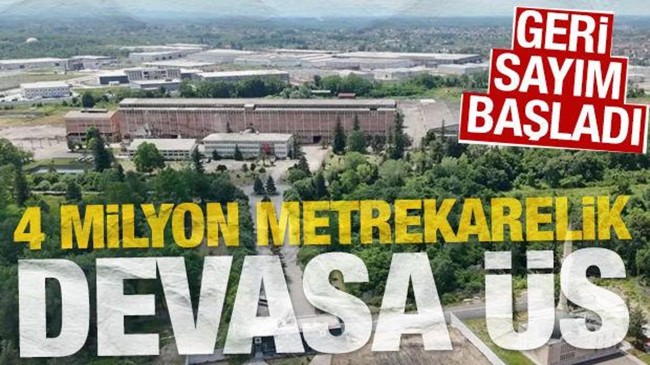 Samsun'da savunma sanayisi atağı: 4 milyon metrekarelik dev tesis