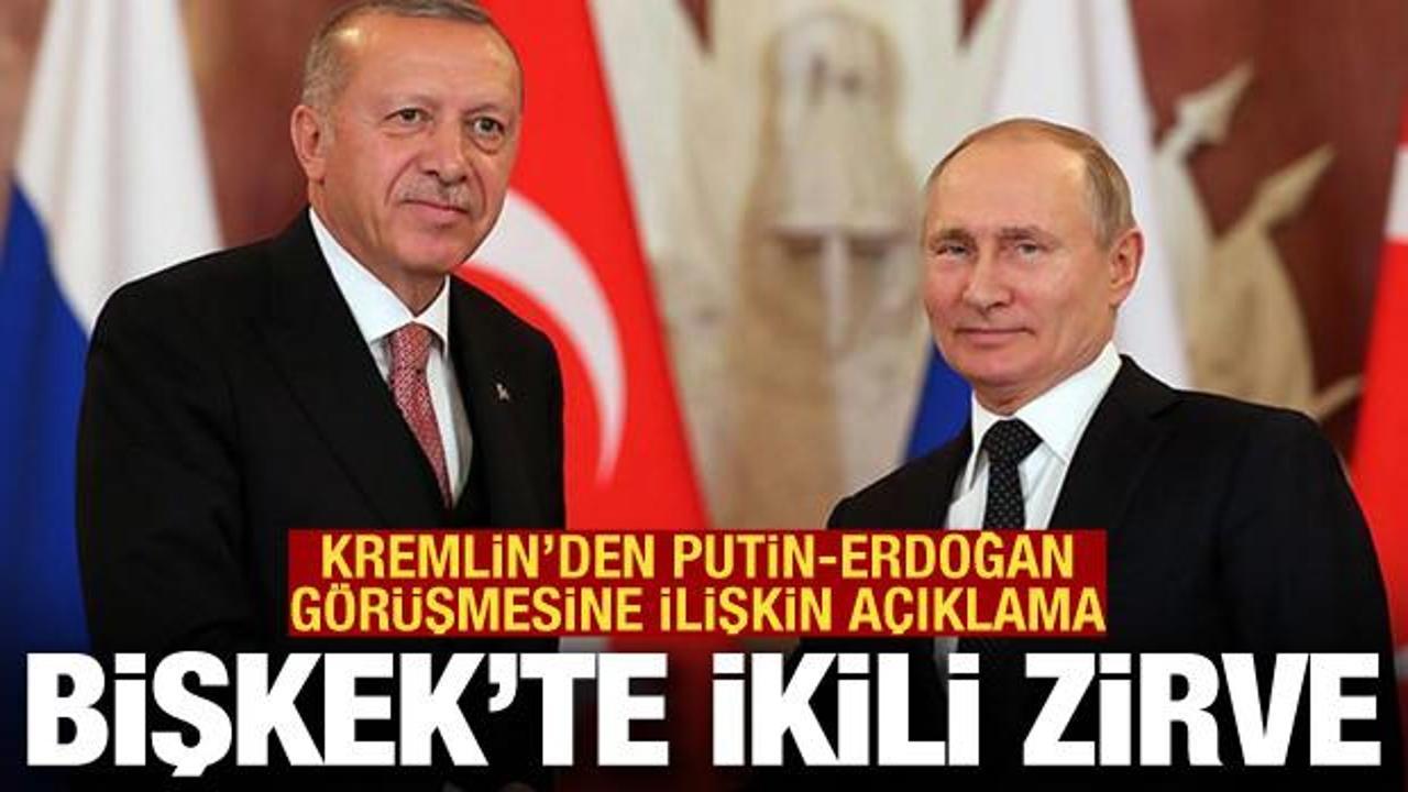 Son dakika... Kremlin'den Erdoğan-Putin g&ouml;r&uuml;şmesine ilişkin a&ccedil;ıklama
