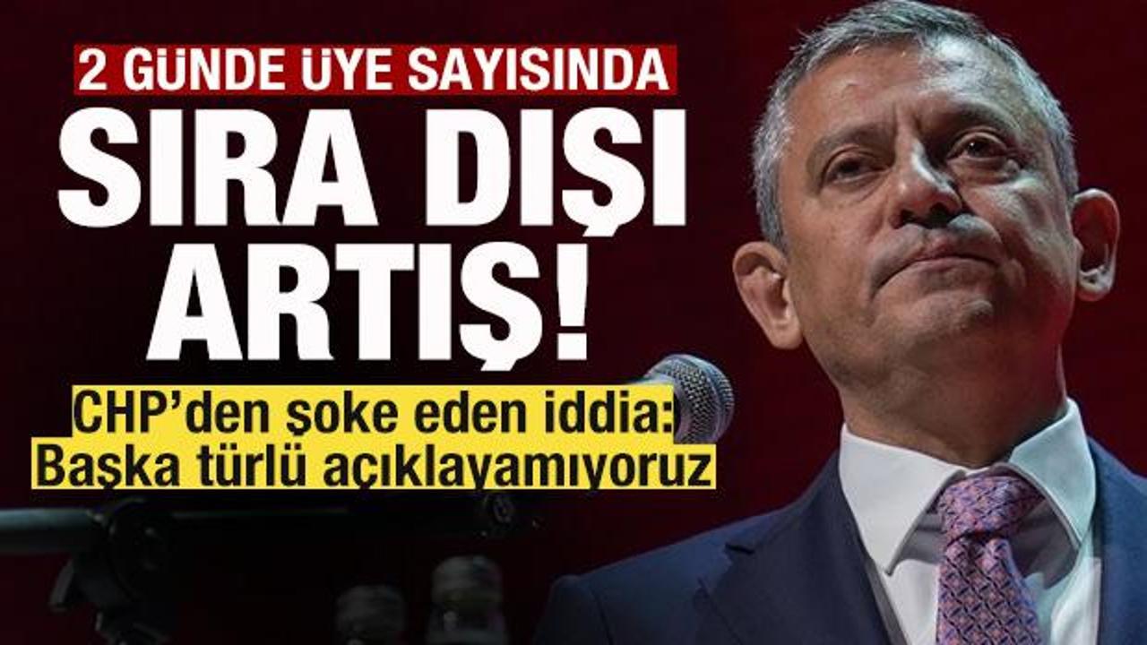 Yeni Parti'nin &uuml;ye sayısında 2 g&uuml;nde sıra dışı artış! CHP'den şoke eden iddia!