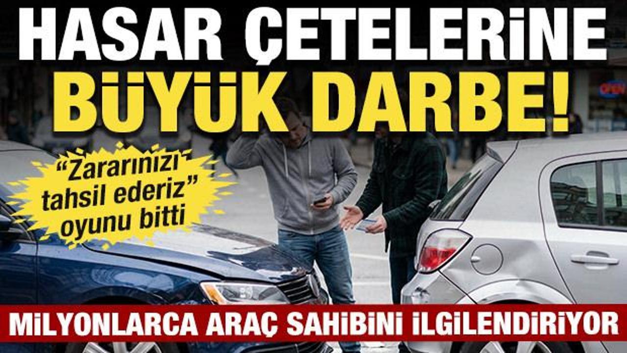 Hasar &ccedil;etelerine b&uuml;y&uuml;k darbe! Alo 193 d&ouml;nemi başlıyor